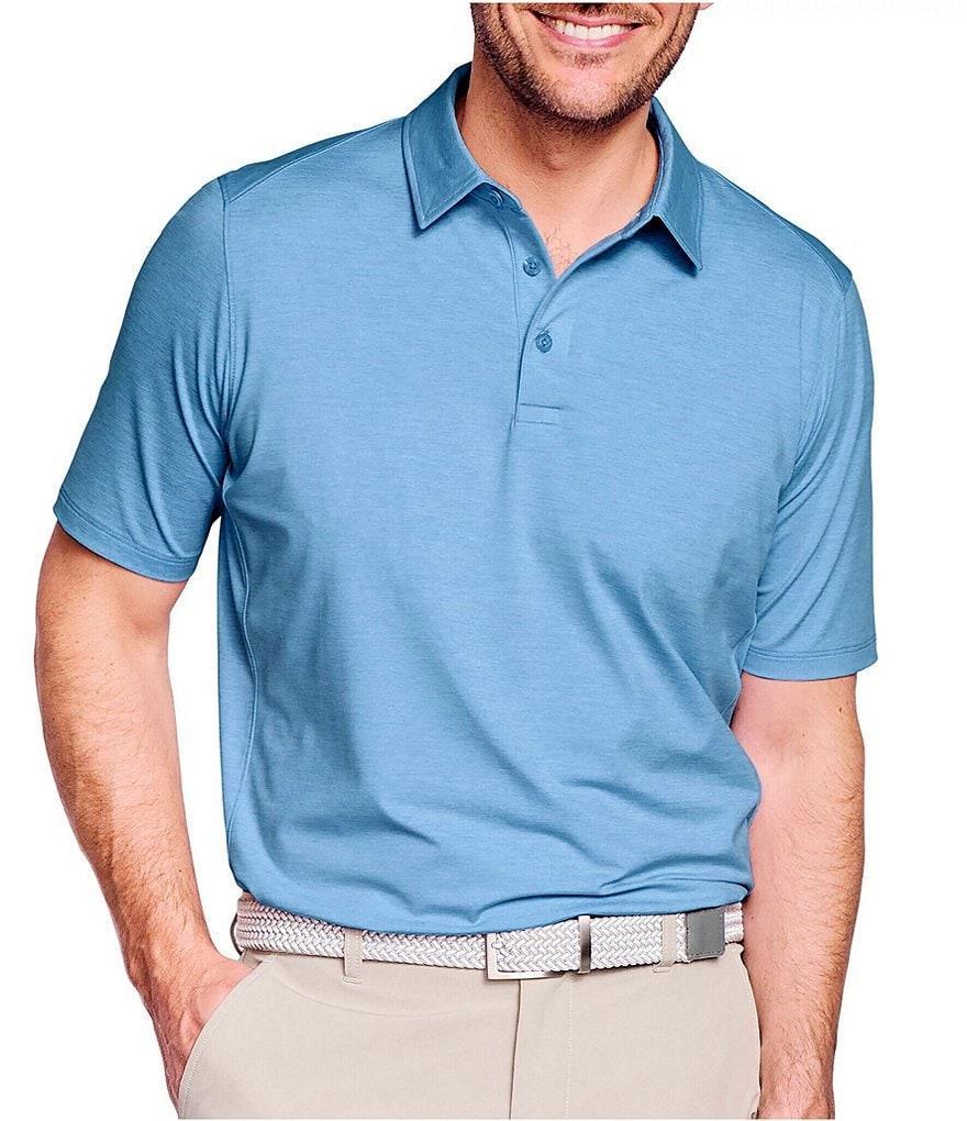 Johnston & Murphy XC4 Solid Performance Stretch Short Sleeve Polo Shirt Product Image