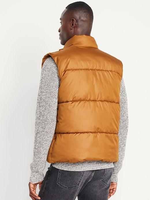 Water-Resistant Puffer Vest Product Image