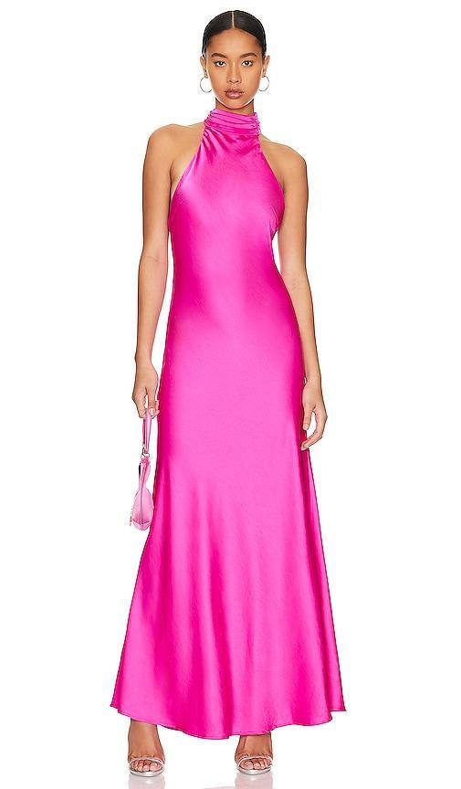 MISHA x REVOLVE Evianna Satin Gown Size L, XS, XXL, XXS. Product Image