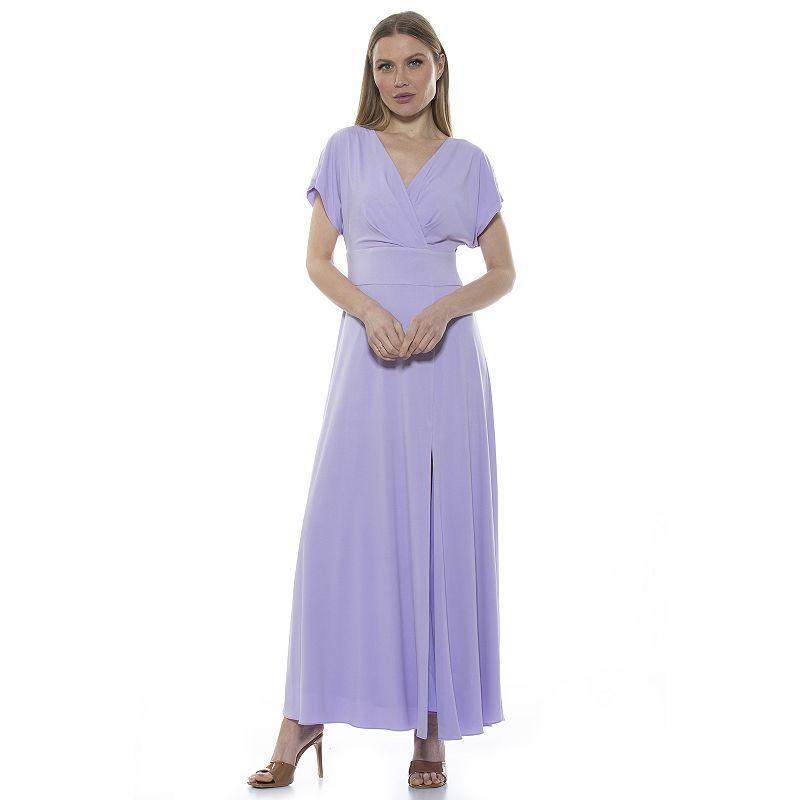 Womens ALEXIA ADMOR Brielle Surplice Maxi Dress Product Image