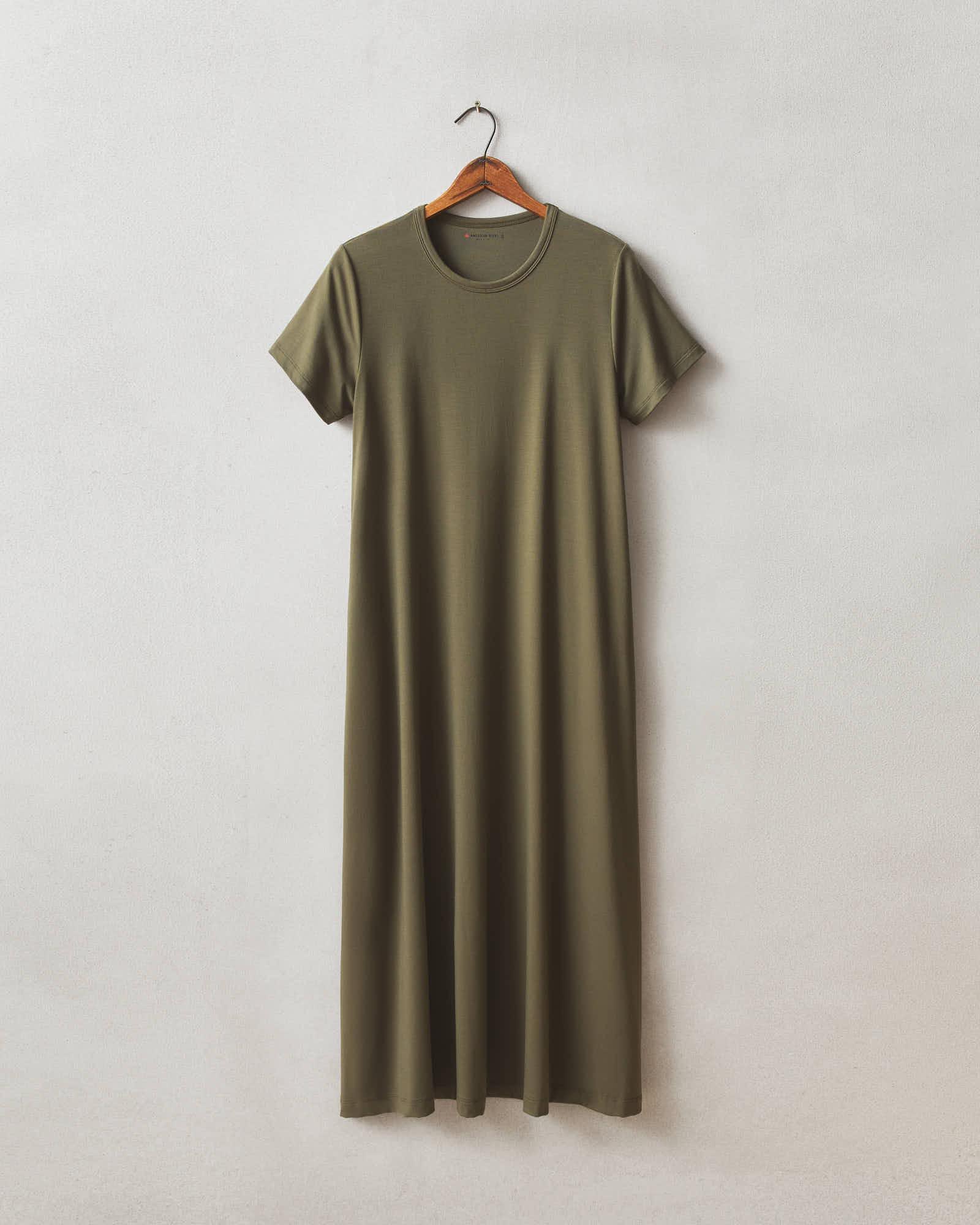 Flex Maxi Dress - Olive Product Image