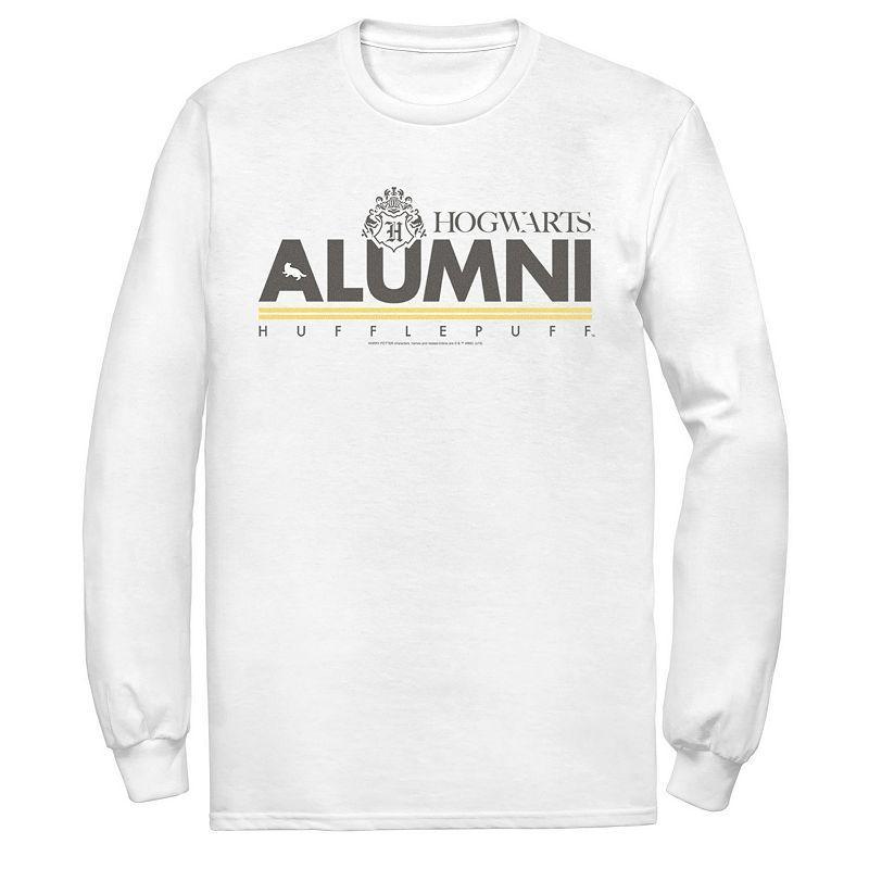 Mens Harry Potter Hogwarts Alumni Hufflepuff Long Sleeve Graphic Tee Product Image