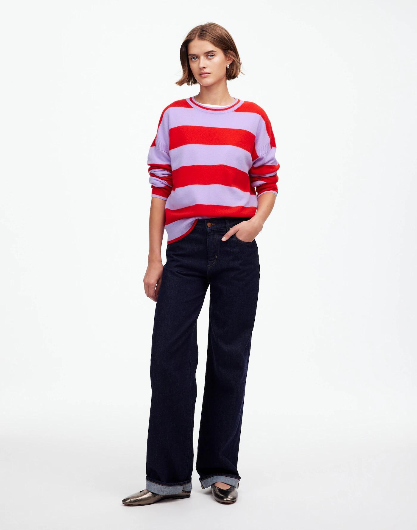 Cashmere Relaxed Crewneck Sweater Product Image