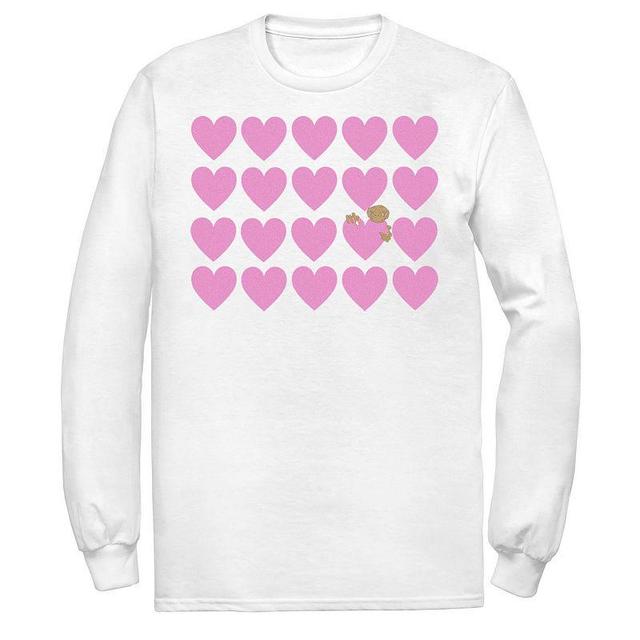 Mens E.T. Pink Heart Grid E.T. Peaking Tee Product Image