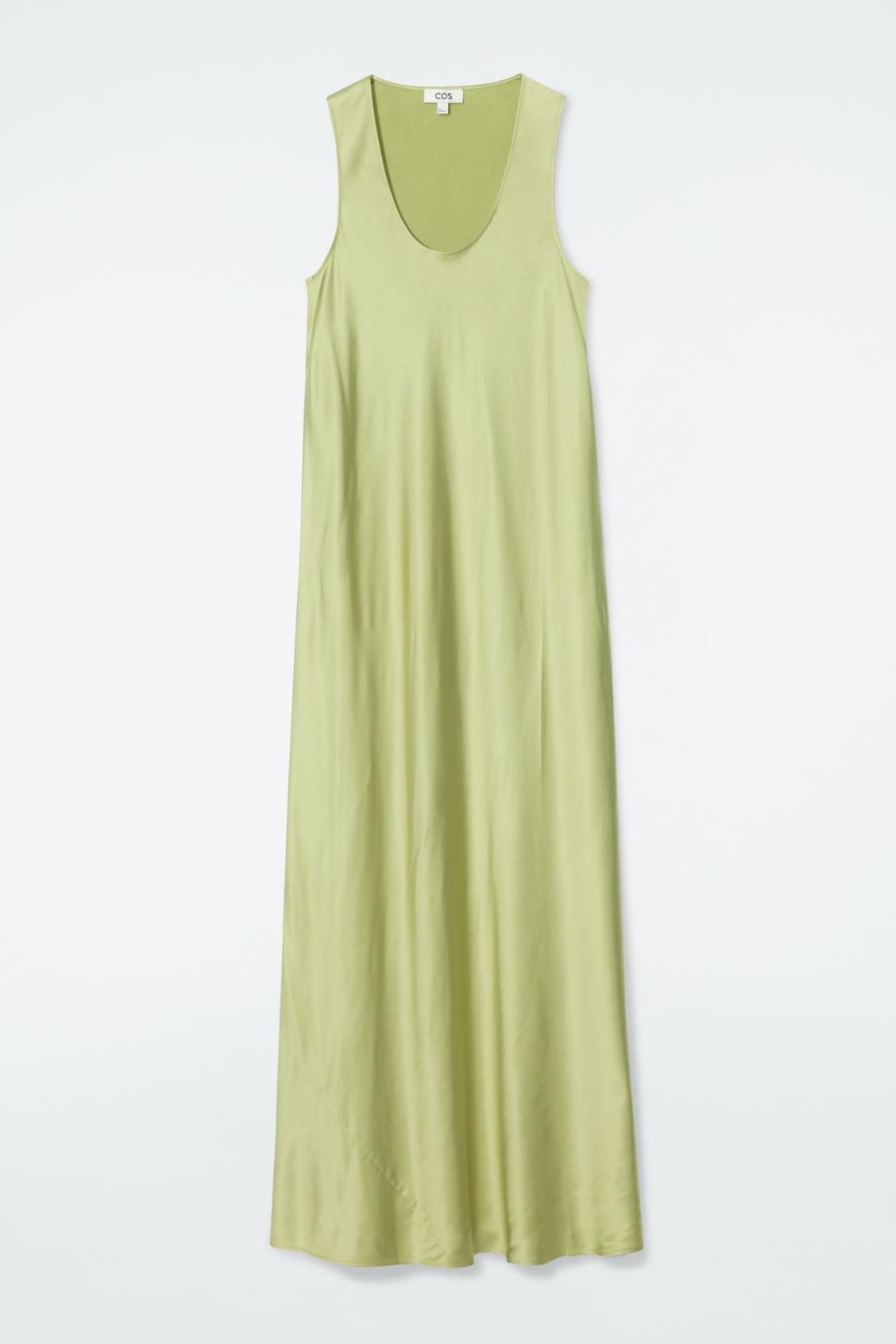 BIAS-CUT MAXI SLIP DRESS Product Image