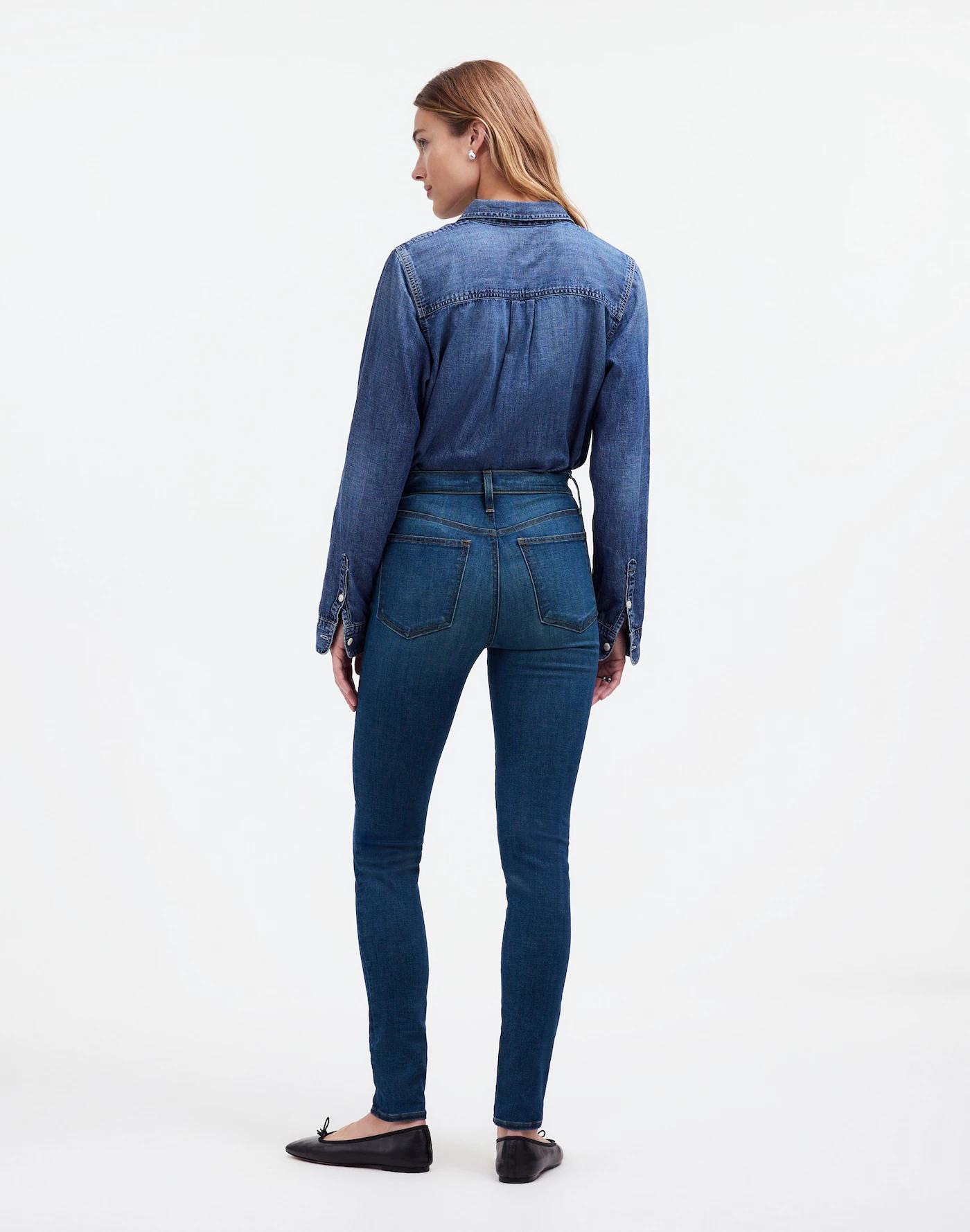 10" High-Rise Skinny Jeans Product Image