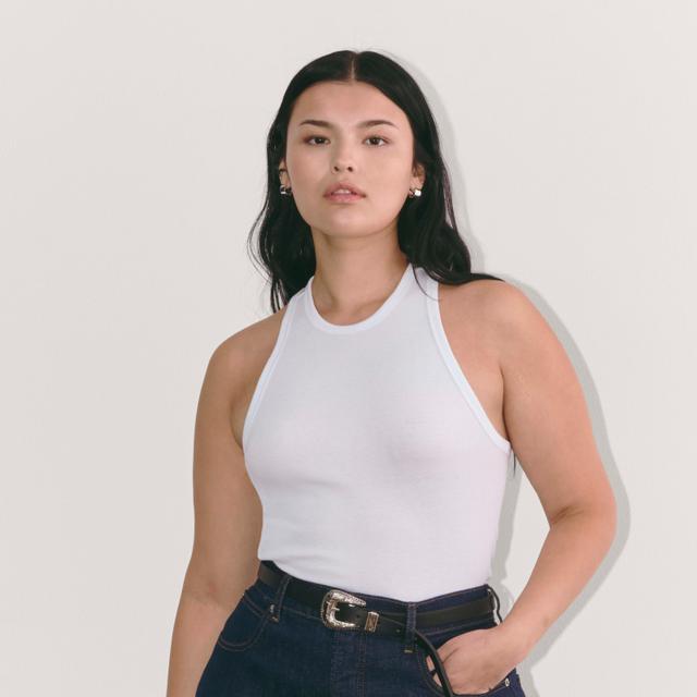 Womens Luxe Rib Racerback Tank by Everlane Product Image