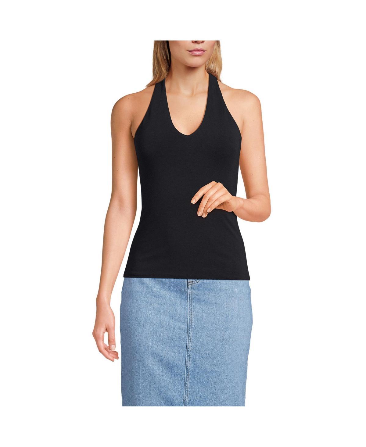 Lands End Womens Slender Halter Top Product Image