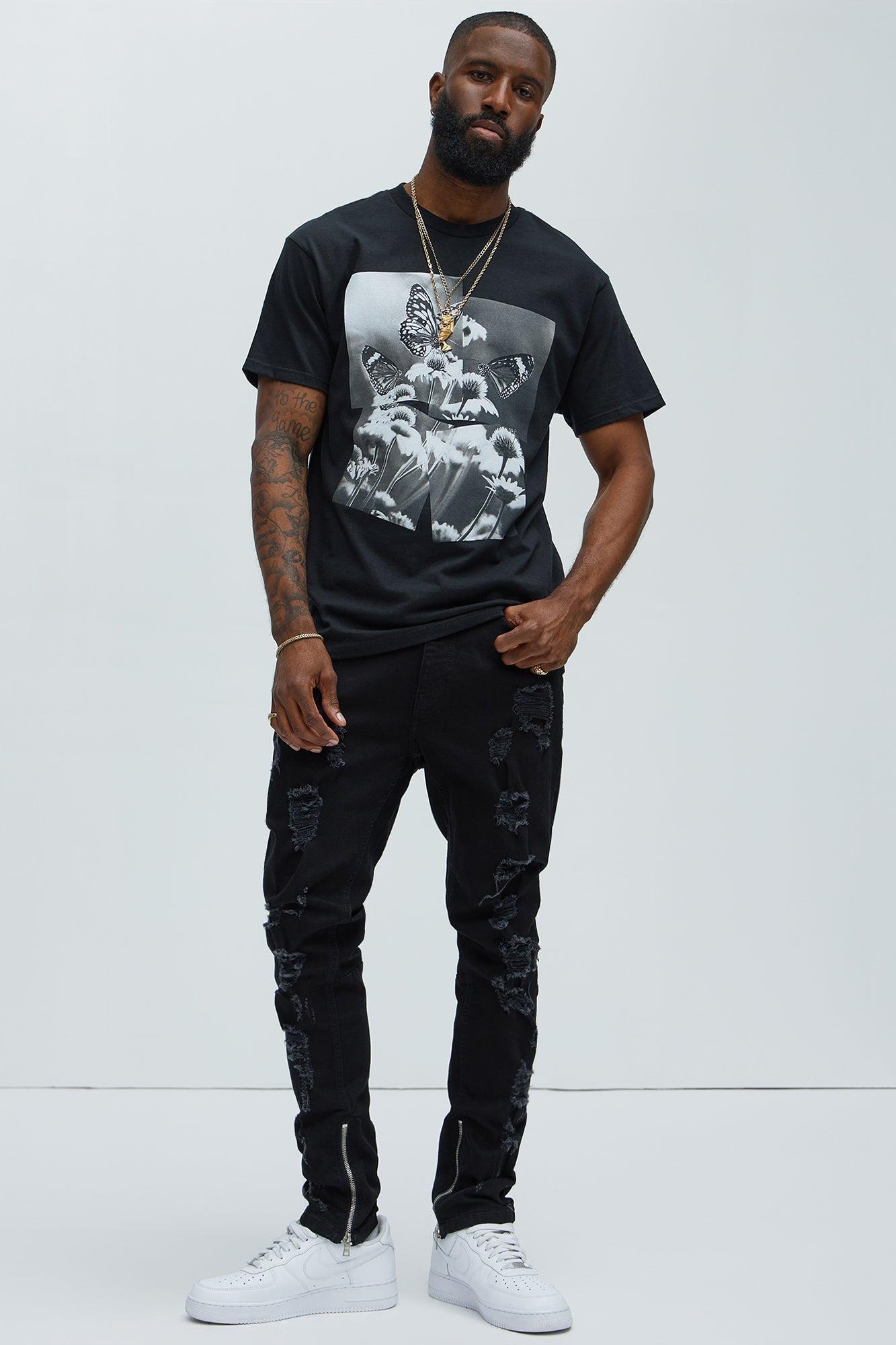 Monarch Short Sleeve Tee - Black Product Image