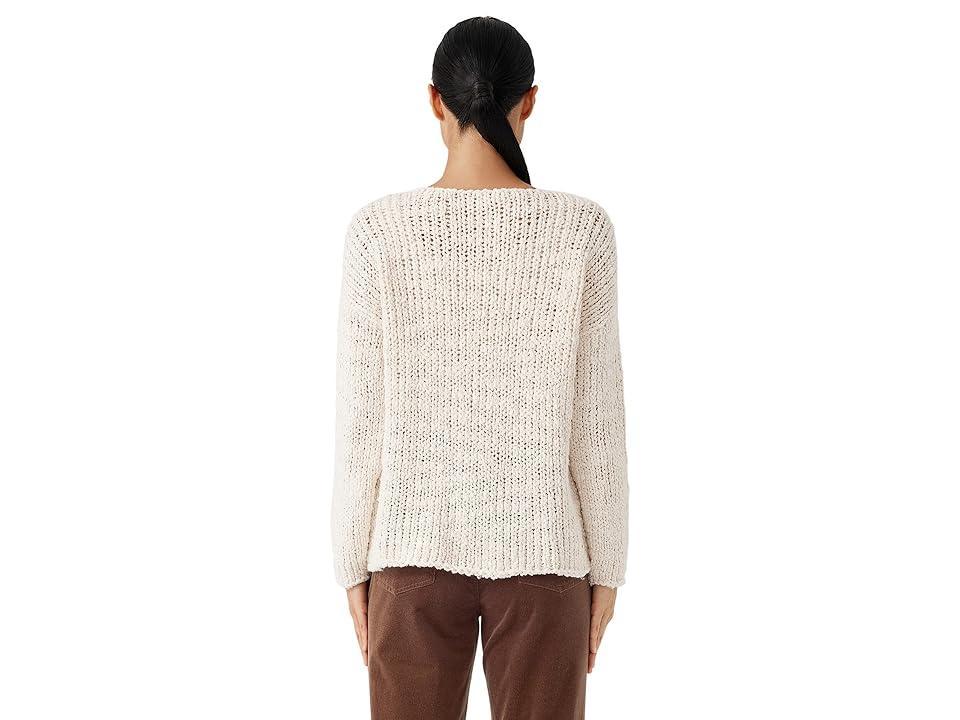 Eileen Fisher Open Stitch Organic Cotton Sweater Product Image