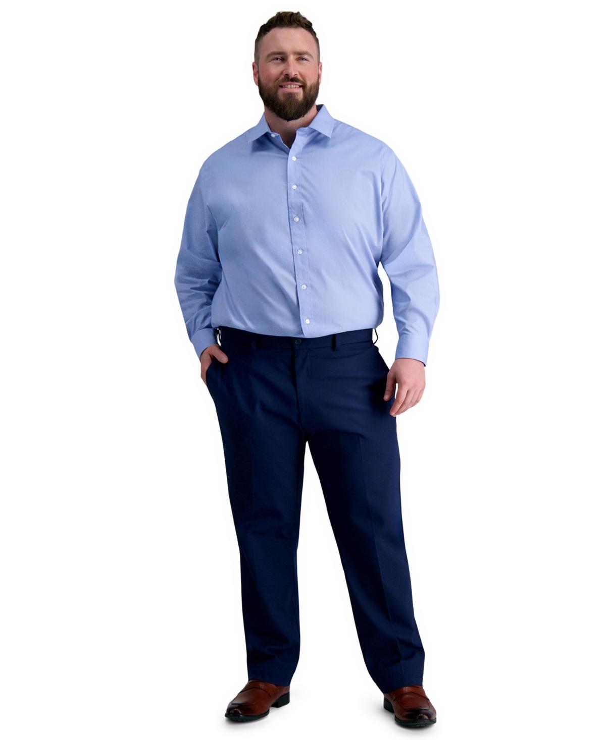 Haggar Mens Big & Tall Classic-Fit Premium Comfort Dress Shirt Product Image