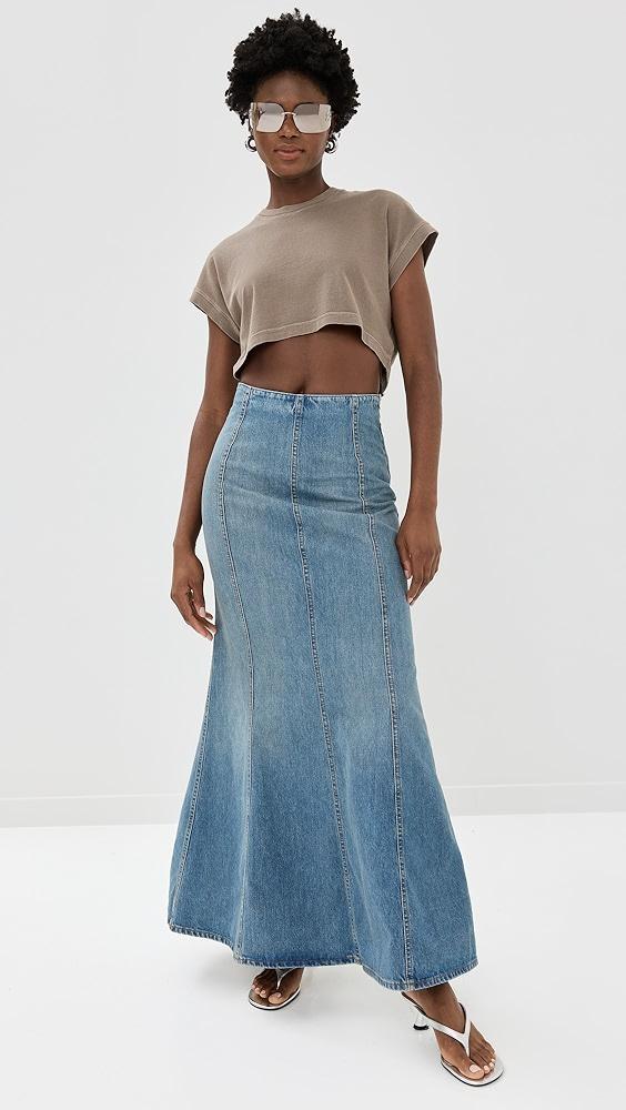 HAIKURE Shaquille Oil Blue Skirt | Shopbop Product Image