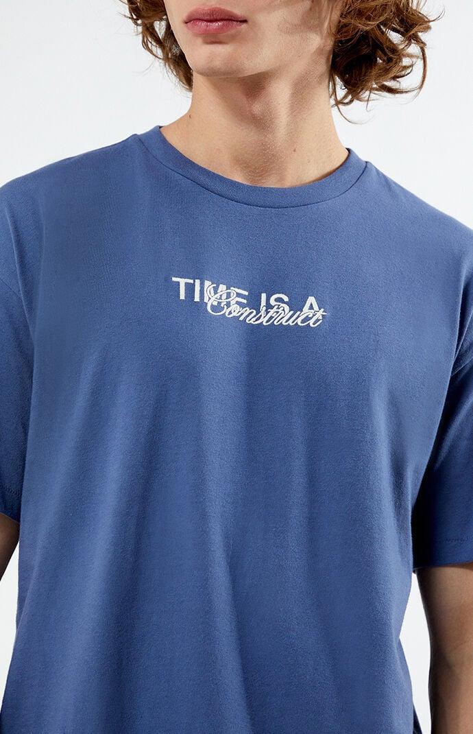 Mens Time Embroidered T-Shirt Product Image