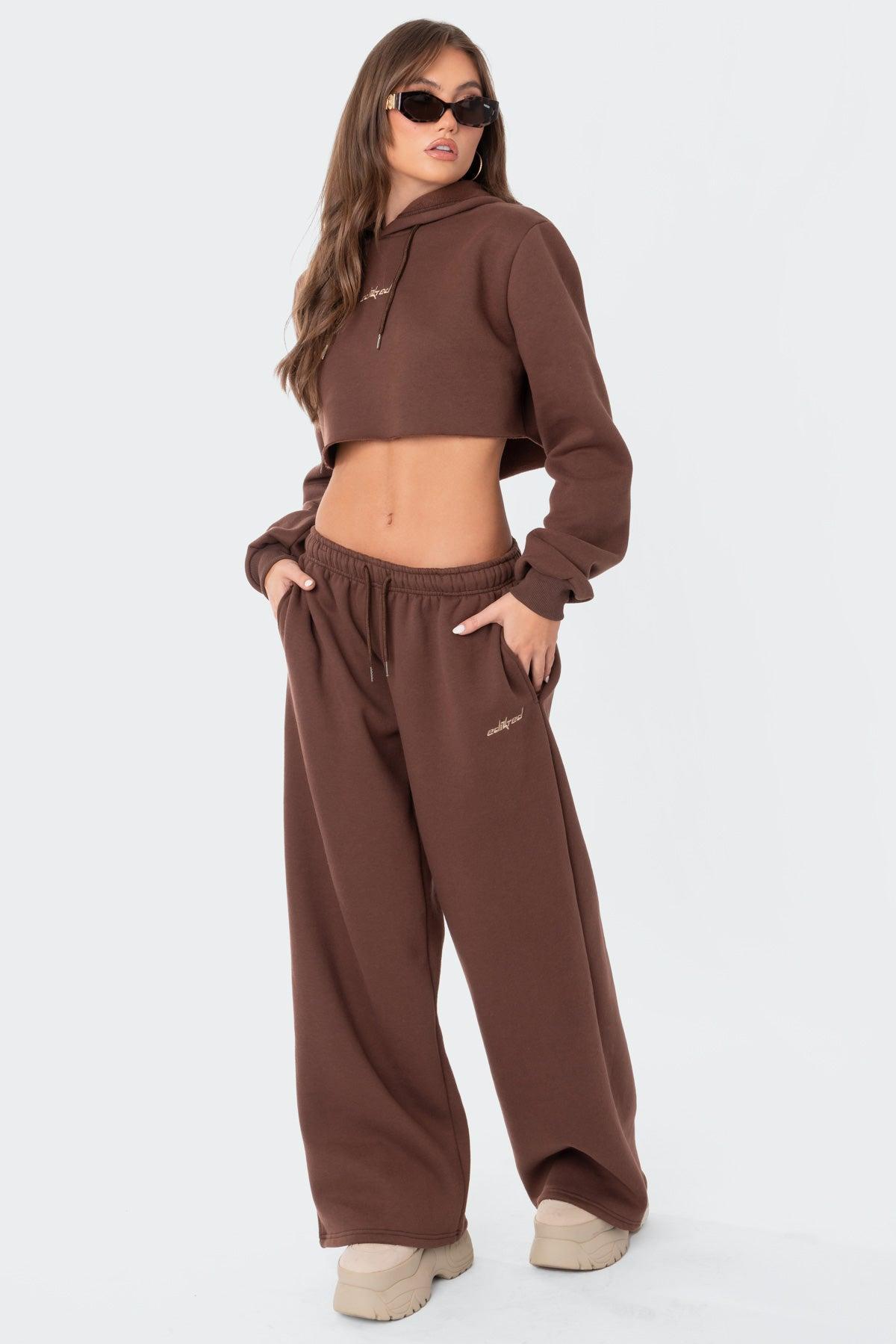 Brenna Low Rise Wide Sweatpants Product Image