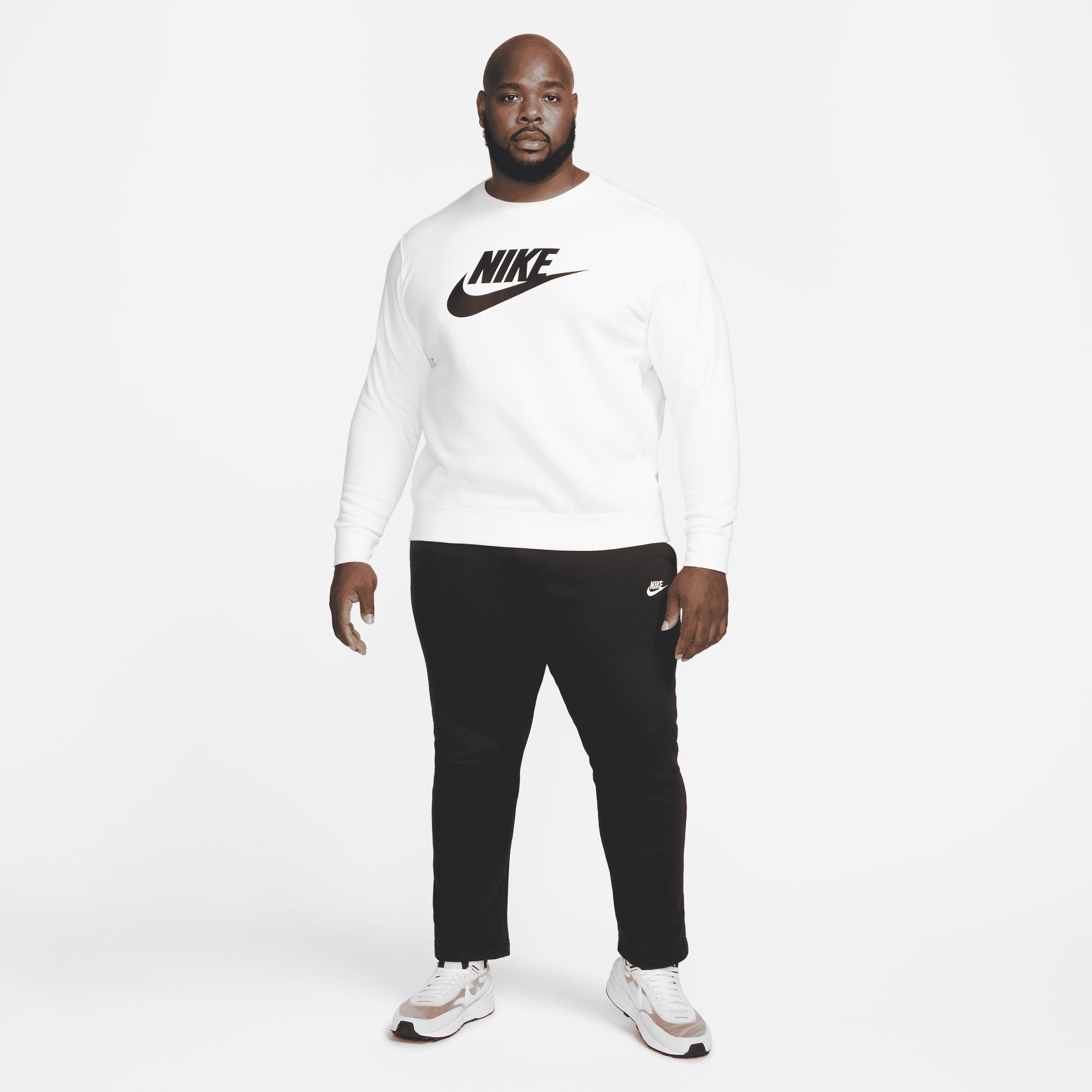 NIKE Men's Sportswear Club Fleece Graphic Crewneck Sweatshirt In Midnight Navy Product Image