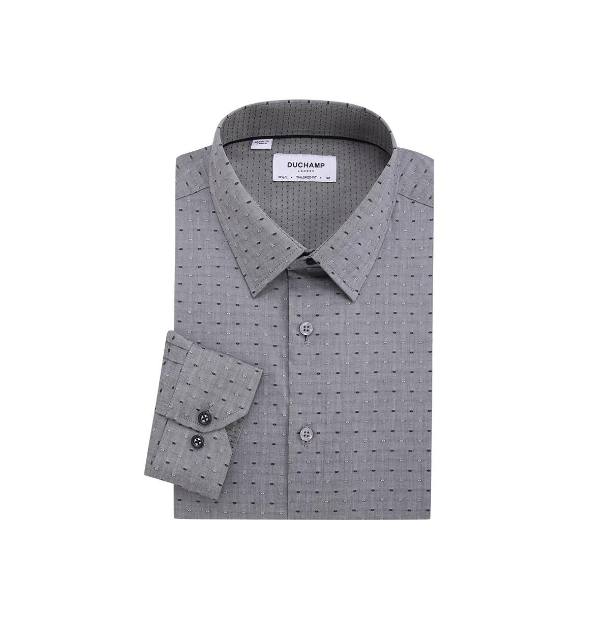 Duchamp London Mens Fancy Dot Dress Shirt Product Image