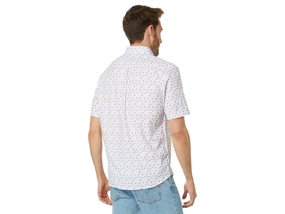 johnnie-O Crush Short Sleeve Woven Men's Clothing Product Image