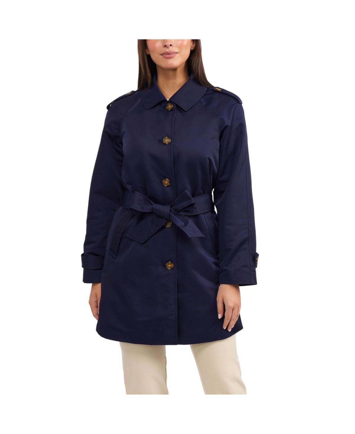 Women's Women's Cinched Waist Gillet Trench Coat Product Image