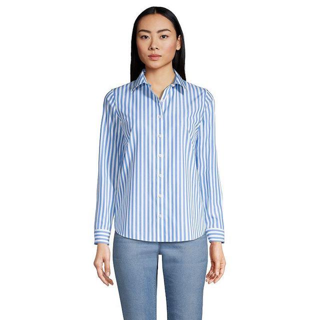 Womens Lands End No-Iron Supima Cotton Shirt Product Image