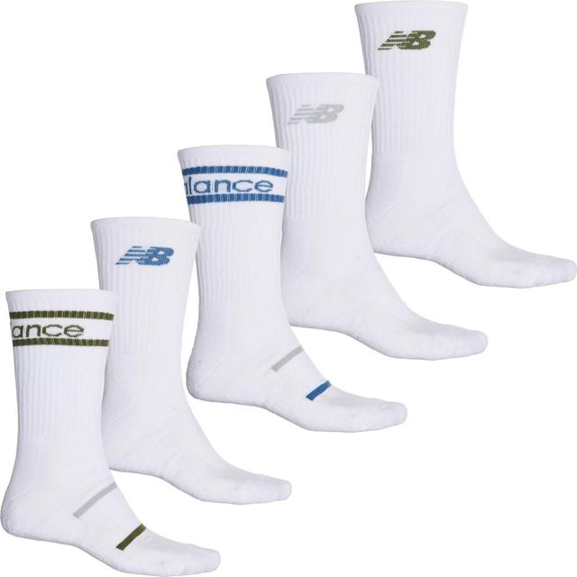 New Balance Performance Socks - 5-Pack, Crew (For Men) Product Image