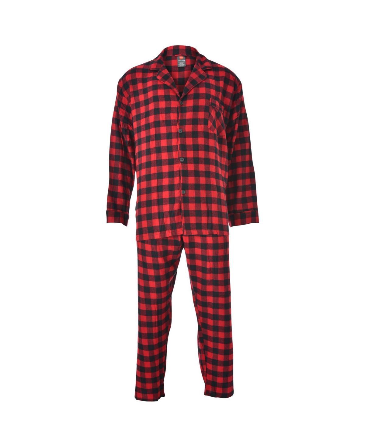 Mens Hanes(R) Ultimate(R) Flannel Pajamas Product Image