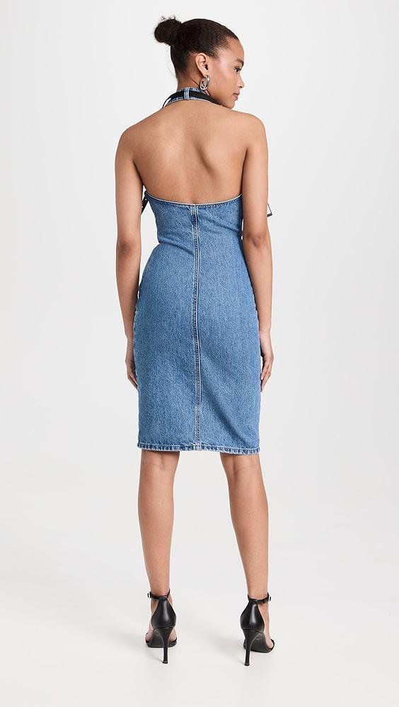 Coperni Belt Halter Neck Dress | Shopbop Product Image