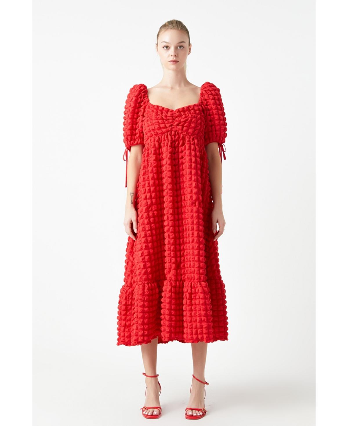 endless rose Womens Textured Maxi Dress Product Image