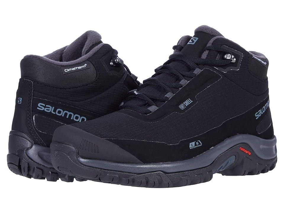 Salomon Shelter CS WP Ebony/Black) Men's Shoes Product Image