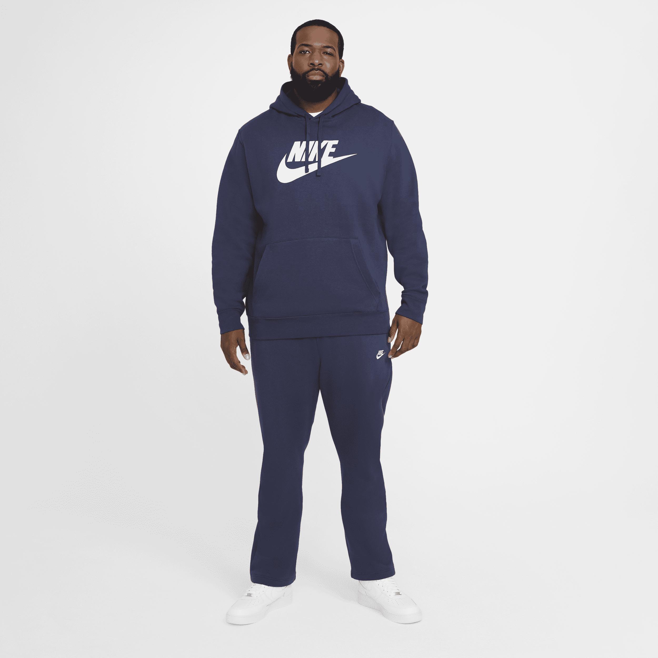 Nike Club logo hoodie in navy Product Image