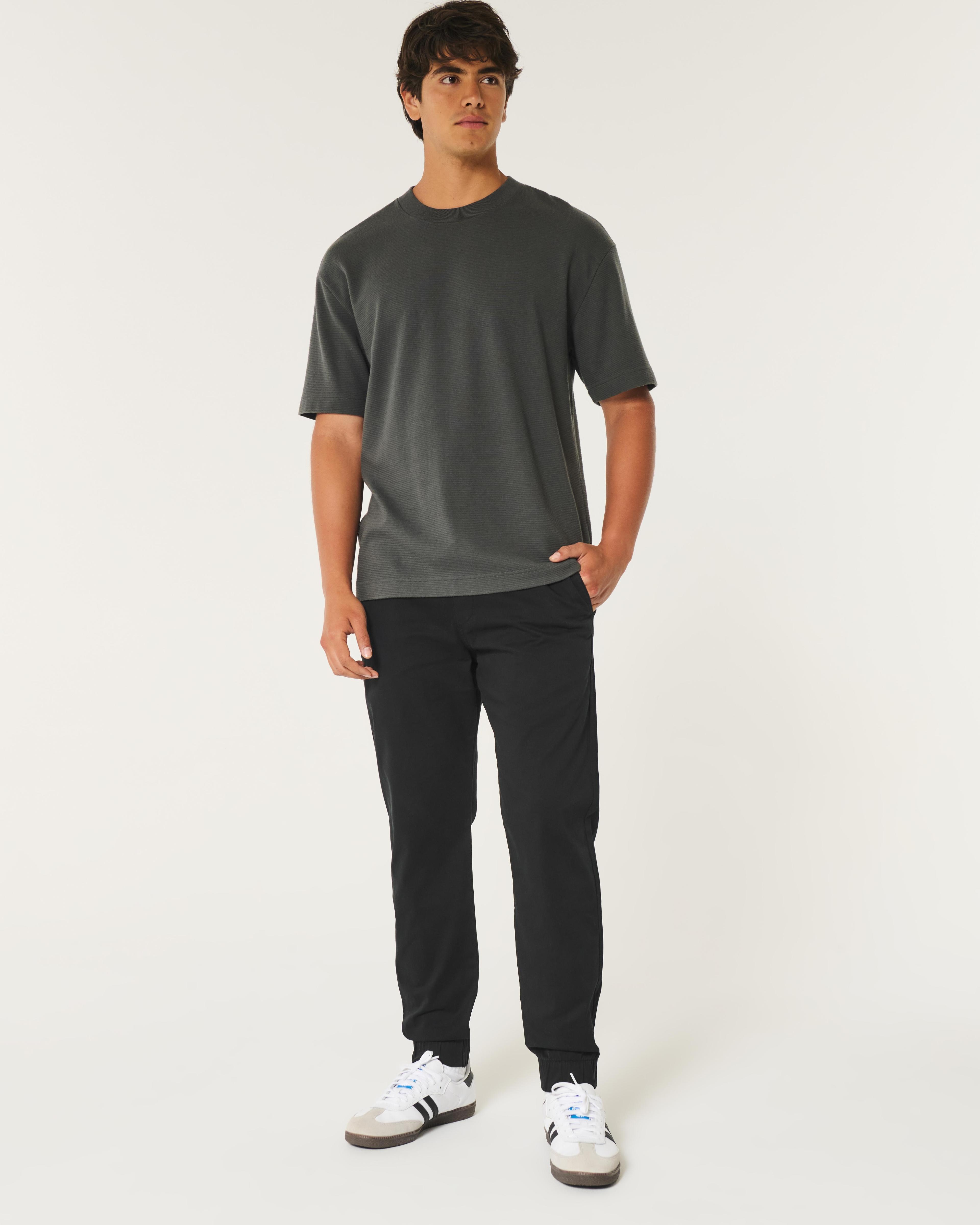 Relaxed Twill Joggers Product Image