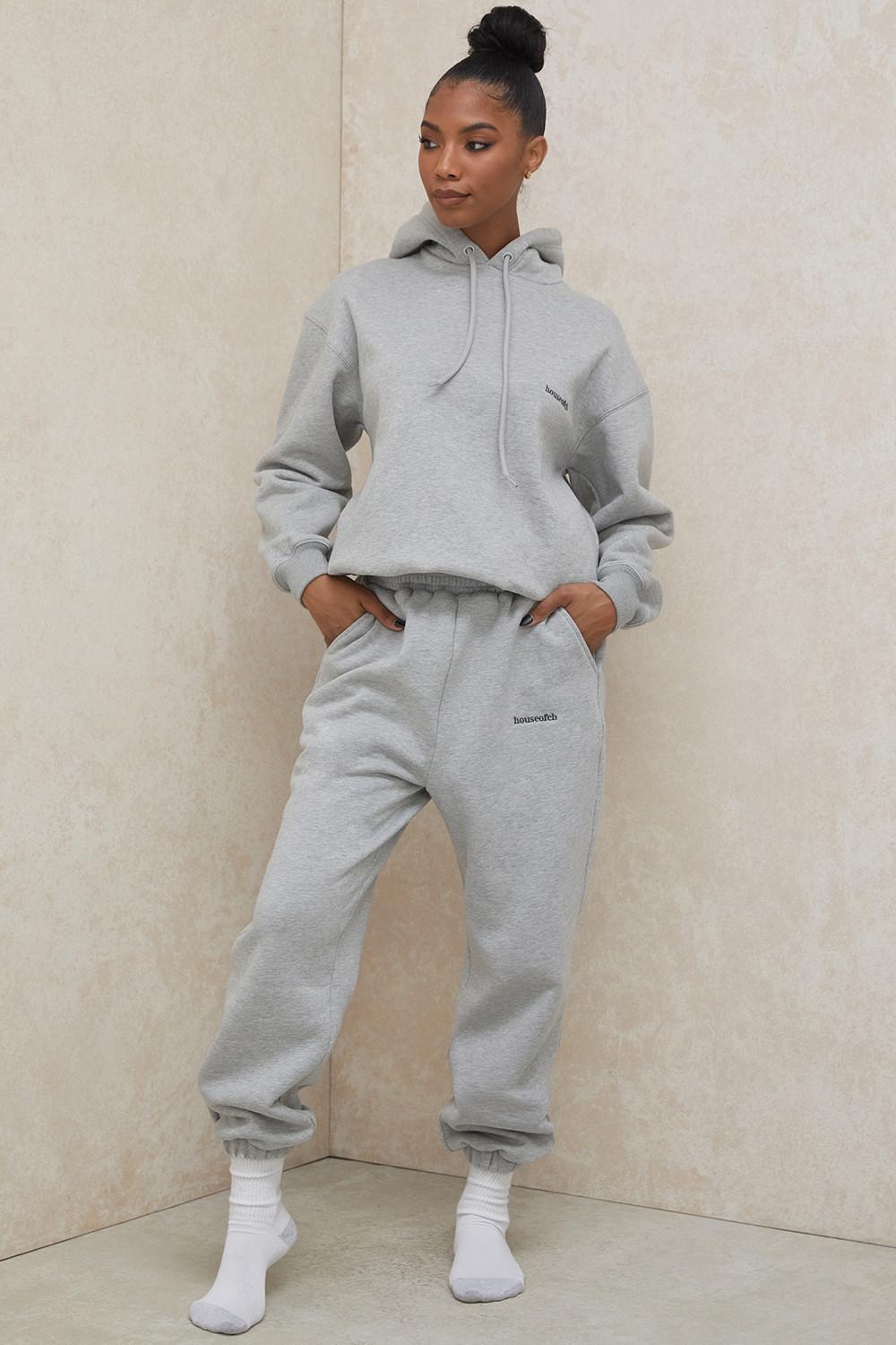 Halo Grey Oversized Hoodie Product Image