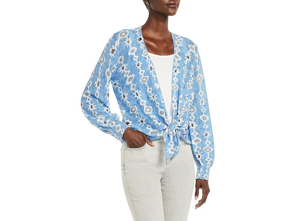 NIC+ZOE Petite Falling Jewels Cardigan Multi) Women's Clothing Product Image