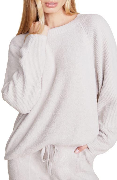 barefoot dreams CozyChic Lite Rib Trim Pullover Product Image