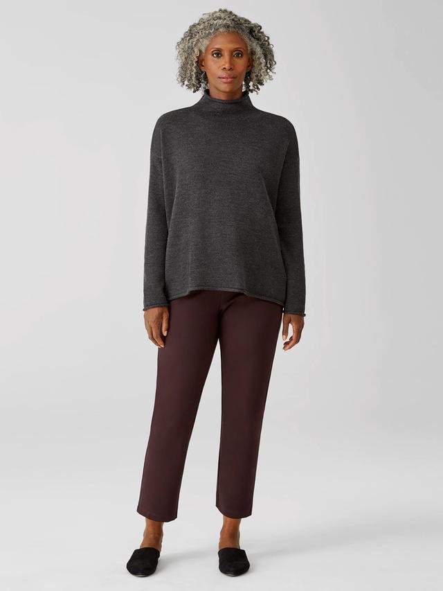 EILEEN FISHER Flex Ponte Slouchy Ankle Pantfemale Product Image