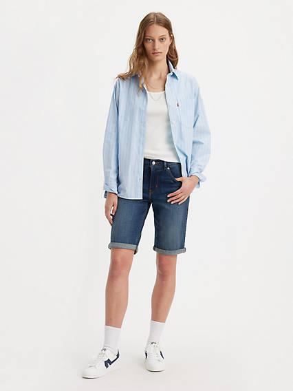 Levis Classic Bermuda Shorts - Womens Product Image