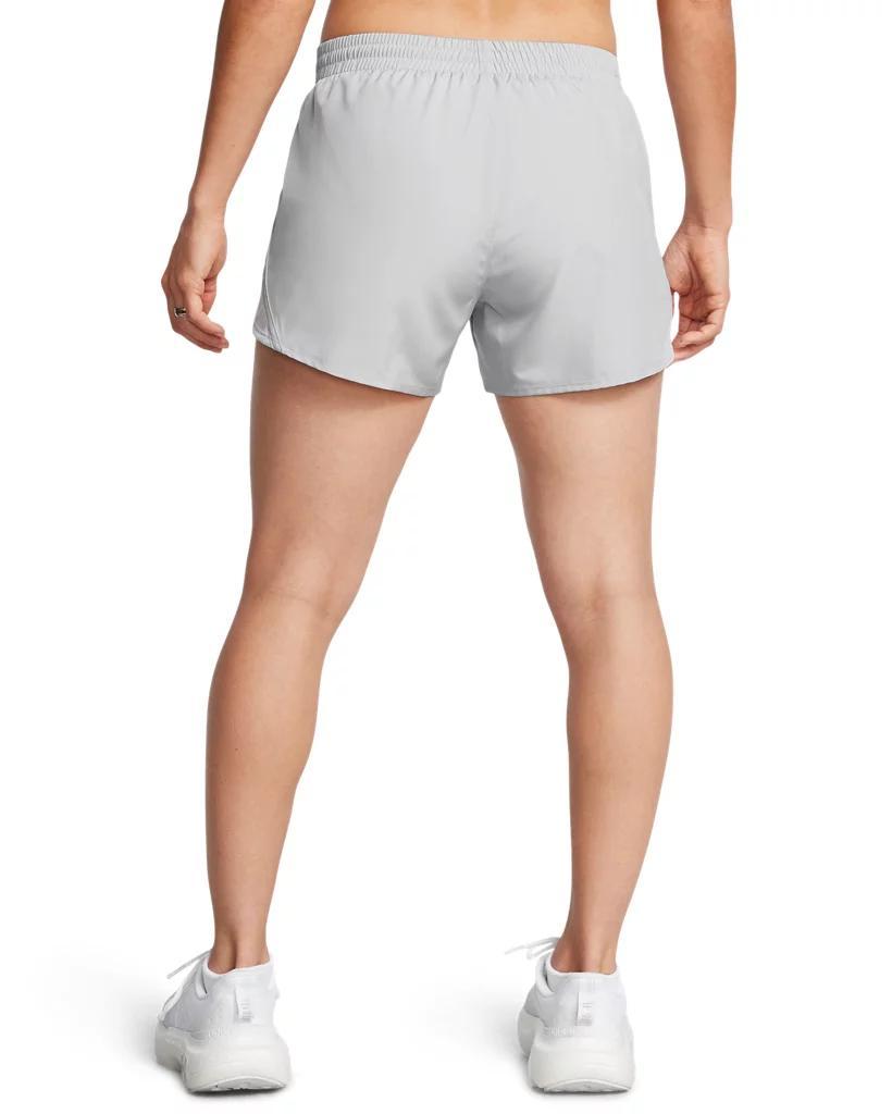 Womens UA Fly-By Heather 3 Shorts Product Image