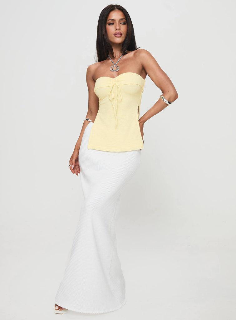 Laurenita Longline Tube Top Yellow product image