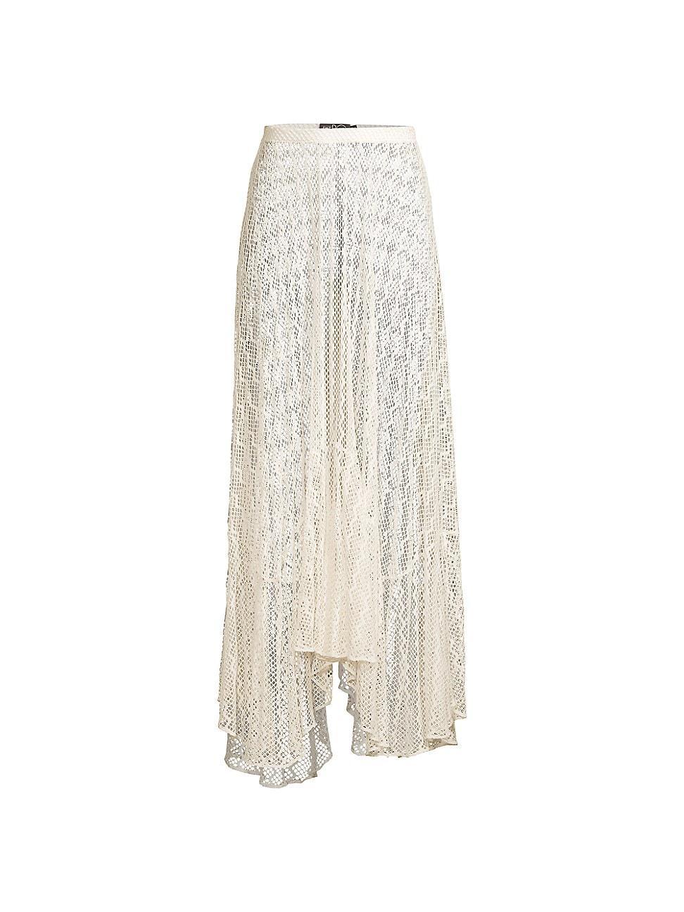 Womens Sheer Lace Beach Skirt Product Image