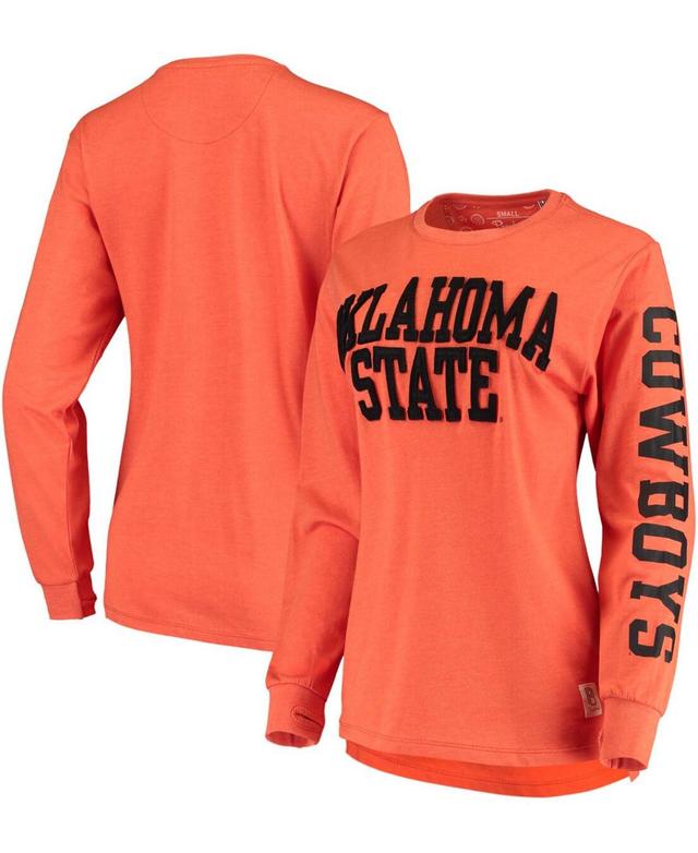 Pressbox Womens Oklahoma State Cowboys Two-Hit Canyon Long Sleeve T-Shirt Product Image