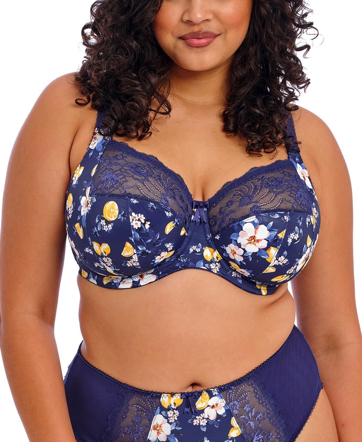 elomi Morgan Underwire Full Cup Bra with Stretch Lace (Sunset Meadow) Women's Bra Product Image