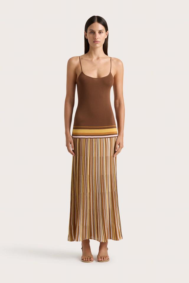 Citara Maxi Dress Cocoa Product Image