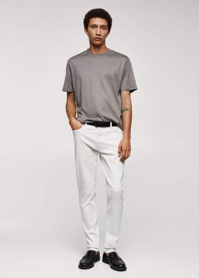 MANGO MAN - Billy skinny jeans off whiteMen Product Image