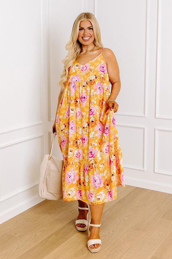 Friendly Smiles Floral Midi Curves Product Image