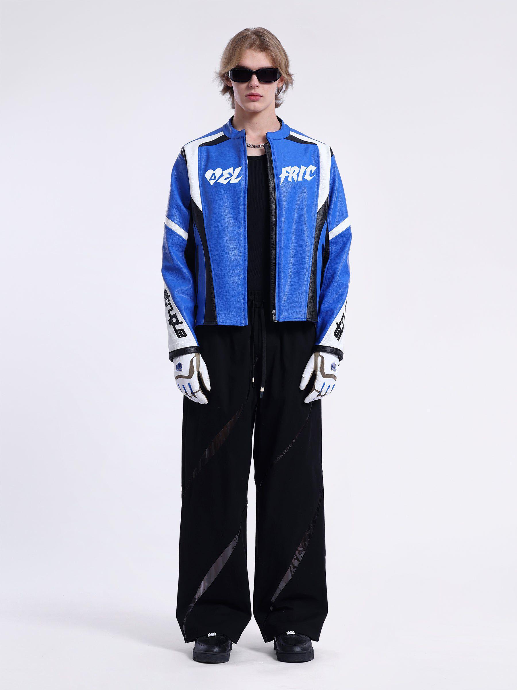 Aelfric Eden Color Blocking Racing Jacket Product Image