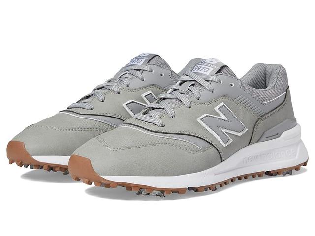 New Balance Golf 997 Golf Shoes (Grey) Men's Shoes Product Image