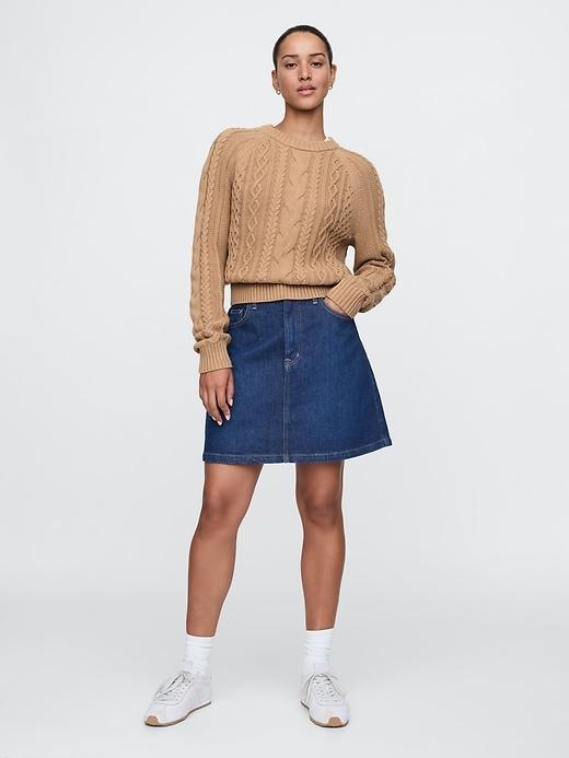 Classic Cable-Knit Sweater Product Image