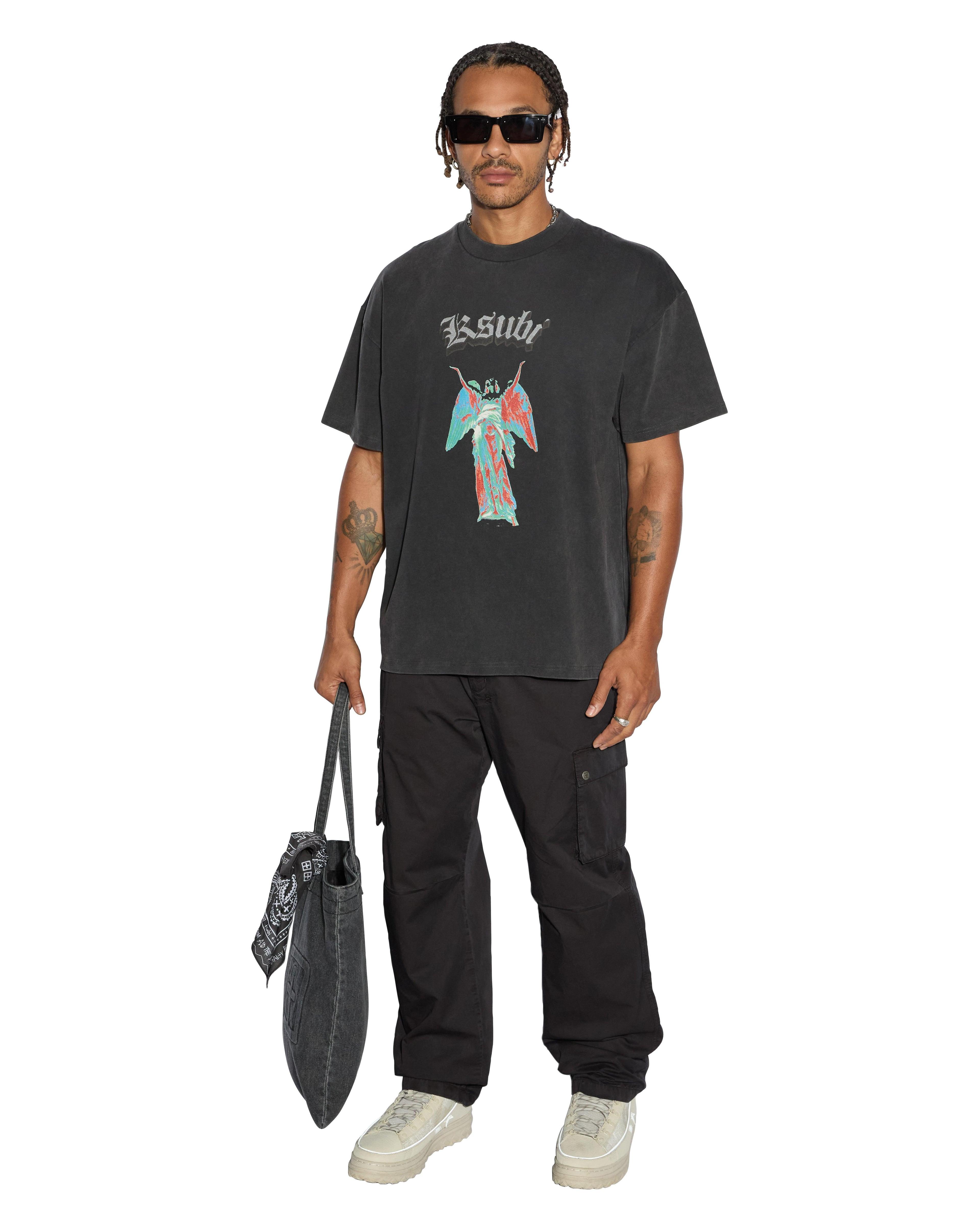 ANGELIK EKCESS SS TEE ACID BLACK Male Product Image