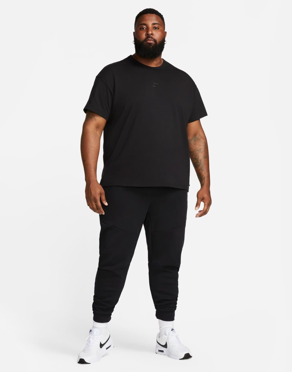 Nike Premium Essentials unisex oversized T-shirt in black Product Image