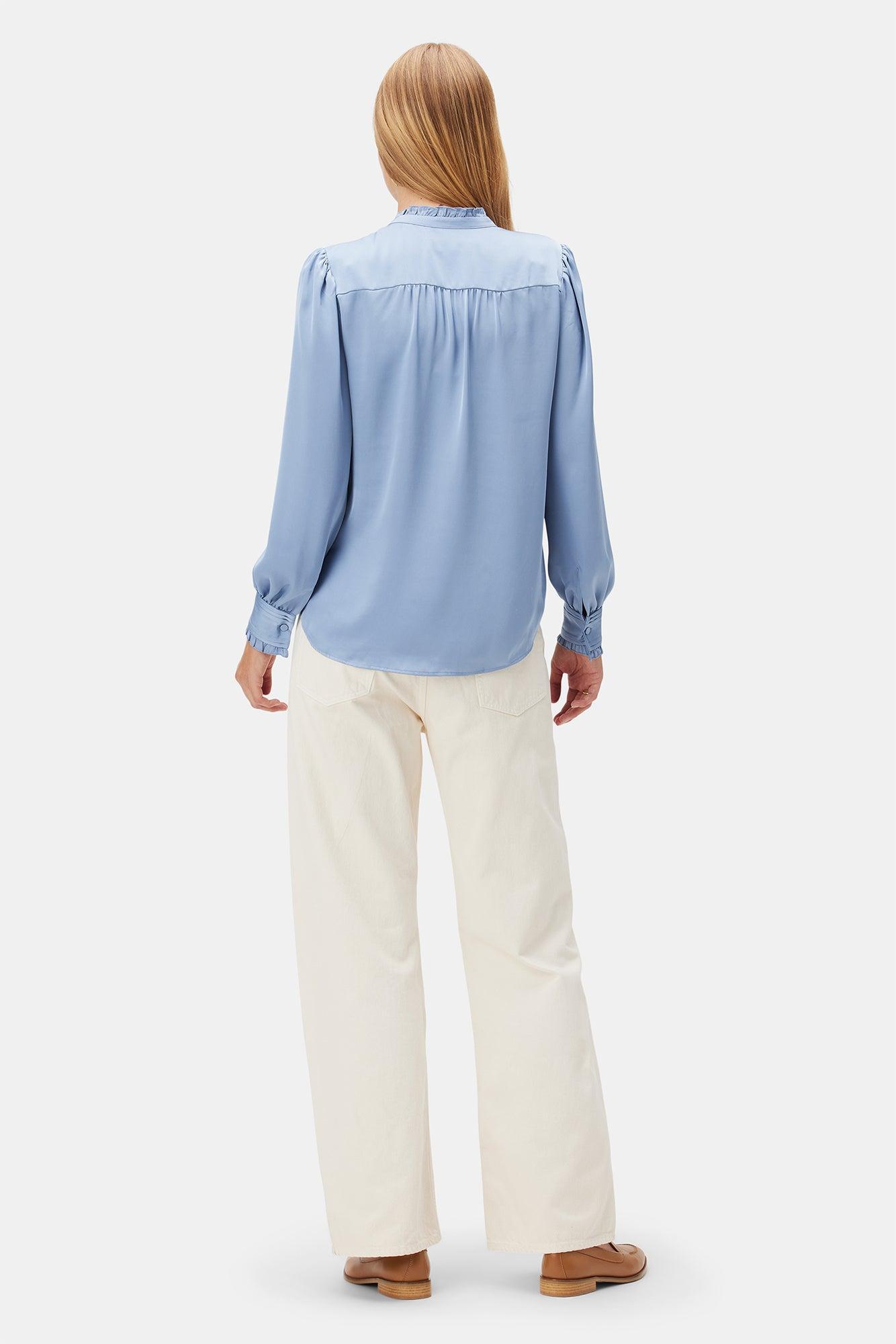 Charlotte Blouse - Horizon Blue Product Image