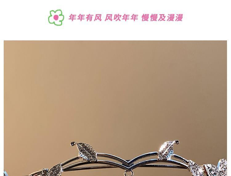 Leaf Rhinestone Headpiece Product Image